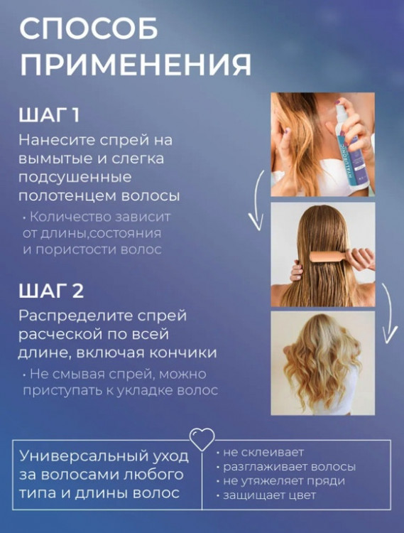 Dctr.Go Спрей для волос 15 в 1 термозащита и блеск 250 мл в Уфе